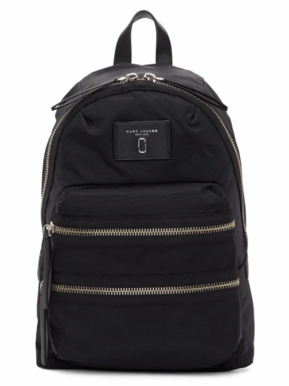 Marc Jacobs Black Nylon Biker Backpack